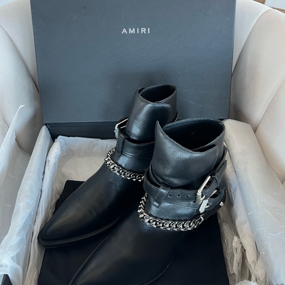 AMIRI JODHPUR CHAIN BOOTS main image 7